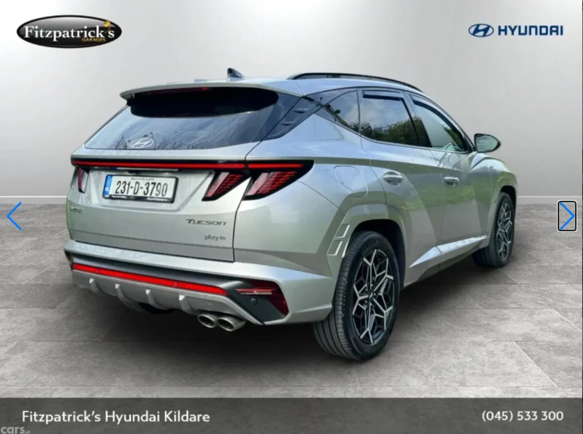 Hyundai Tucson SUV, Petrol Plug-in Hybrid, 2023, Grey