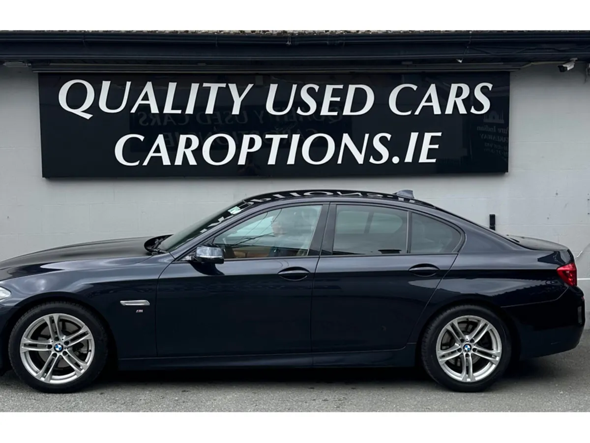 BMW 5-Series Saloon, Diesel, 2014, Black