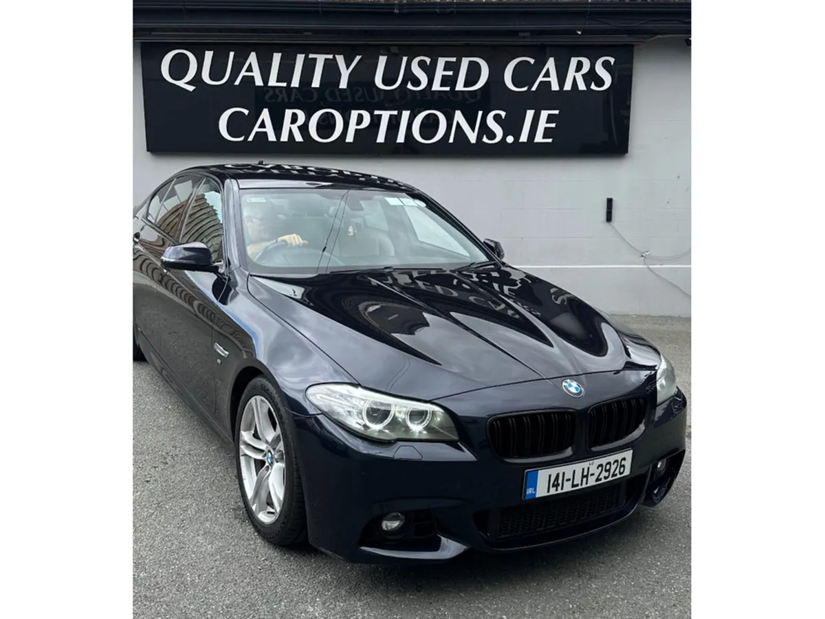 BMW 5-Series Saloon, Diesel, 2014, Black