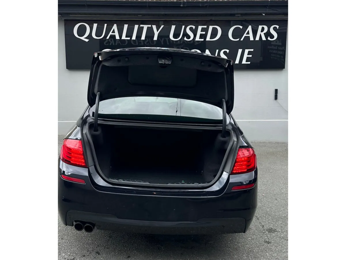 BMW 5-Series Saloon, Diesel, 2014, Black