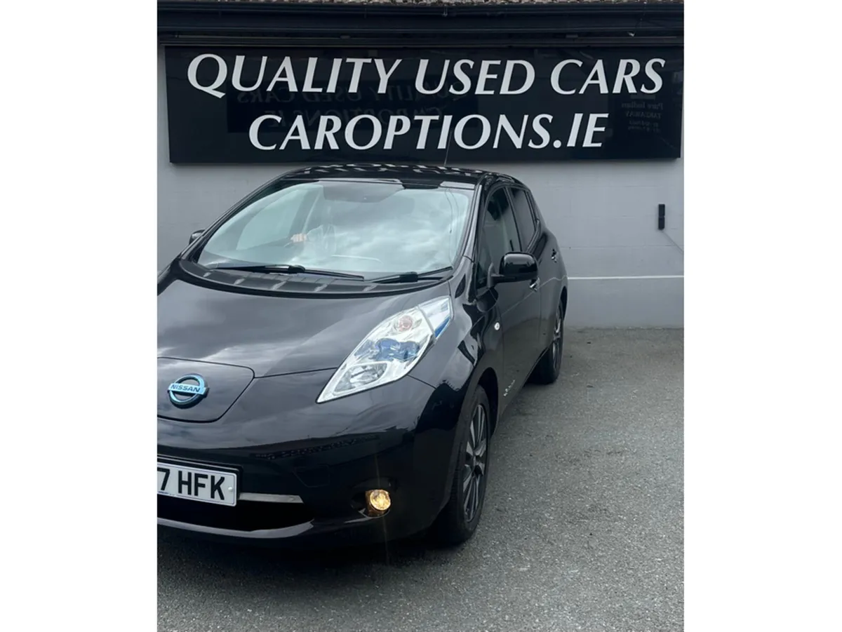 Nissan Leaf Hatchback, Electric, 2017, Black