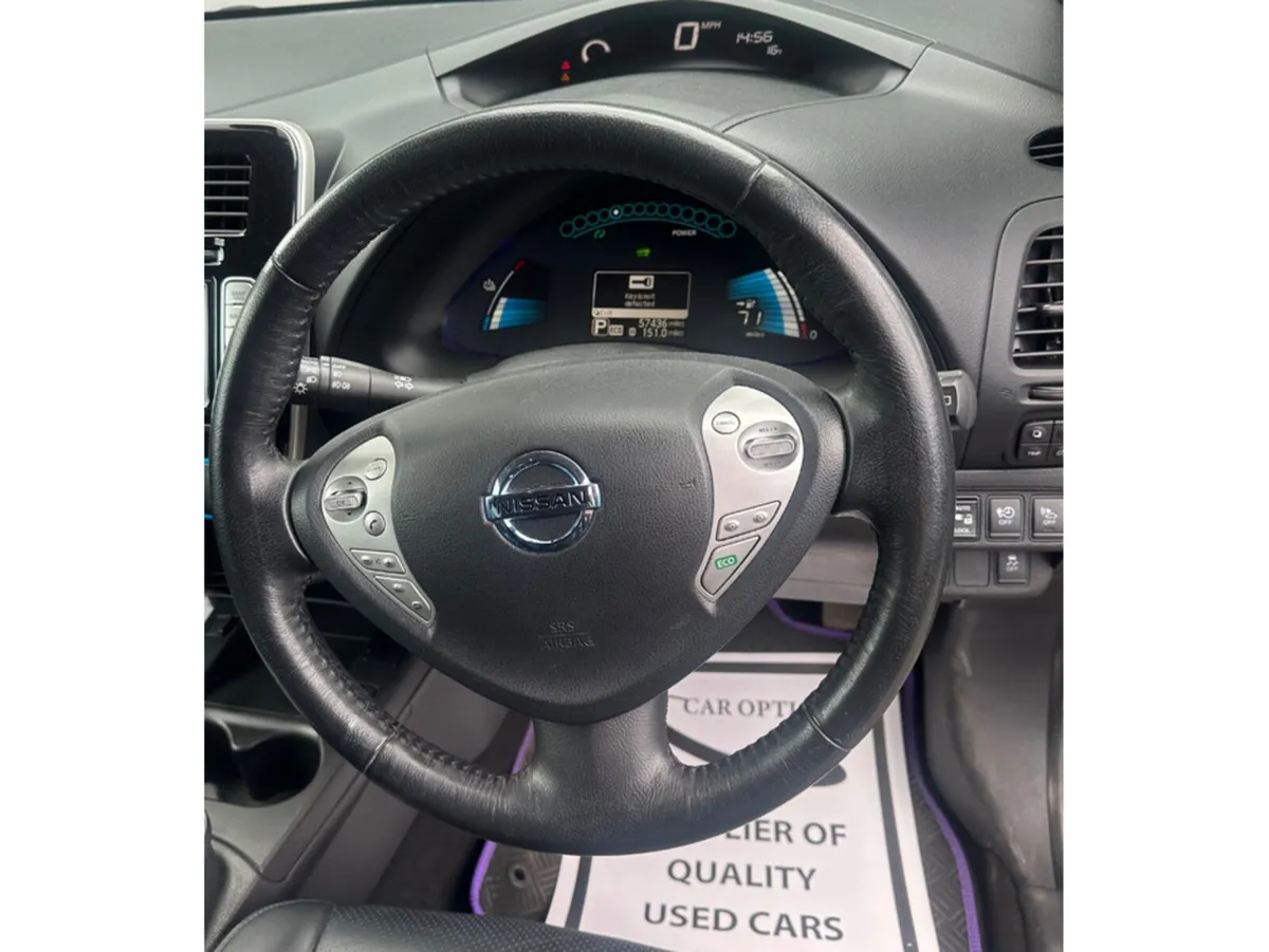Nissan Leaf Hatchback, Electric, 2017, Black