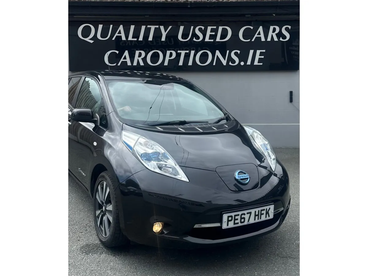 Nissan Leaf Hatchback, Electric, 2017, Black