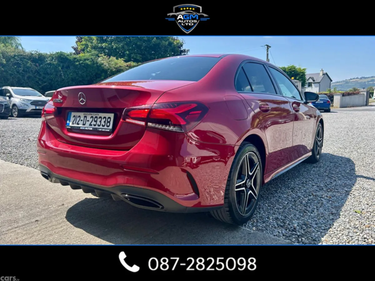 Mercedes-Benz A-Class Saloon, Petrol Plug-in Hybrid, 2021, Red