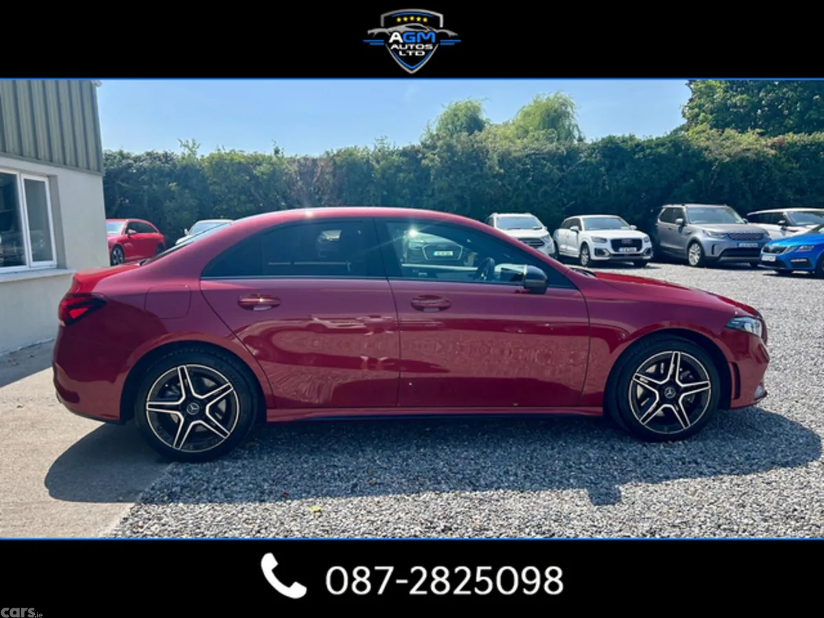 Mercedes-Benz A-Class Saloon, Petrol Plug-in Hybrid, 2021, Red