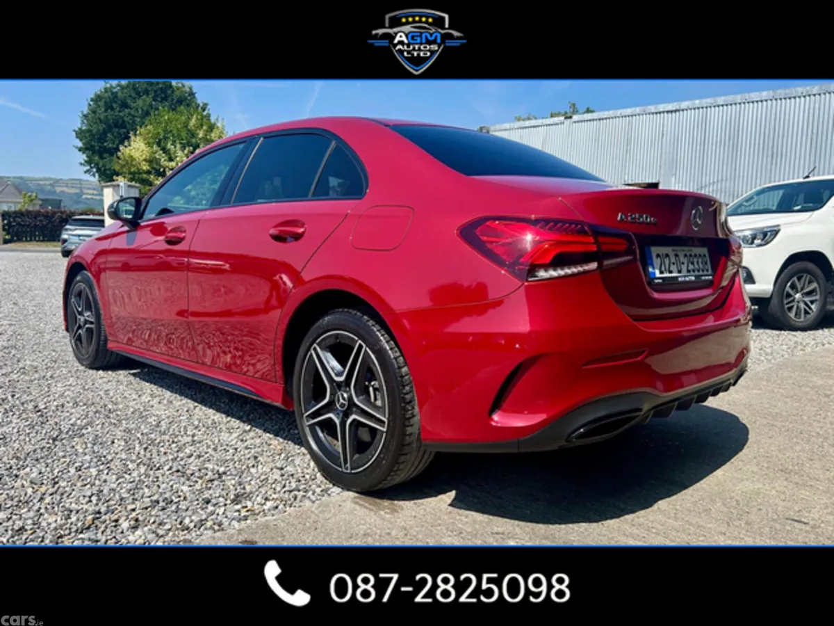 Mercedes-Benz A-Class Saloon, Petrol Plug-in Hybrid, 2021, Red