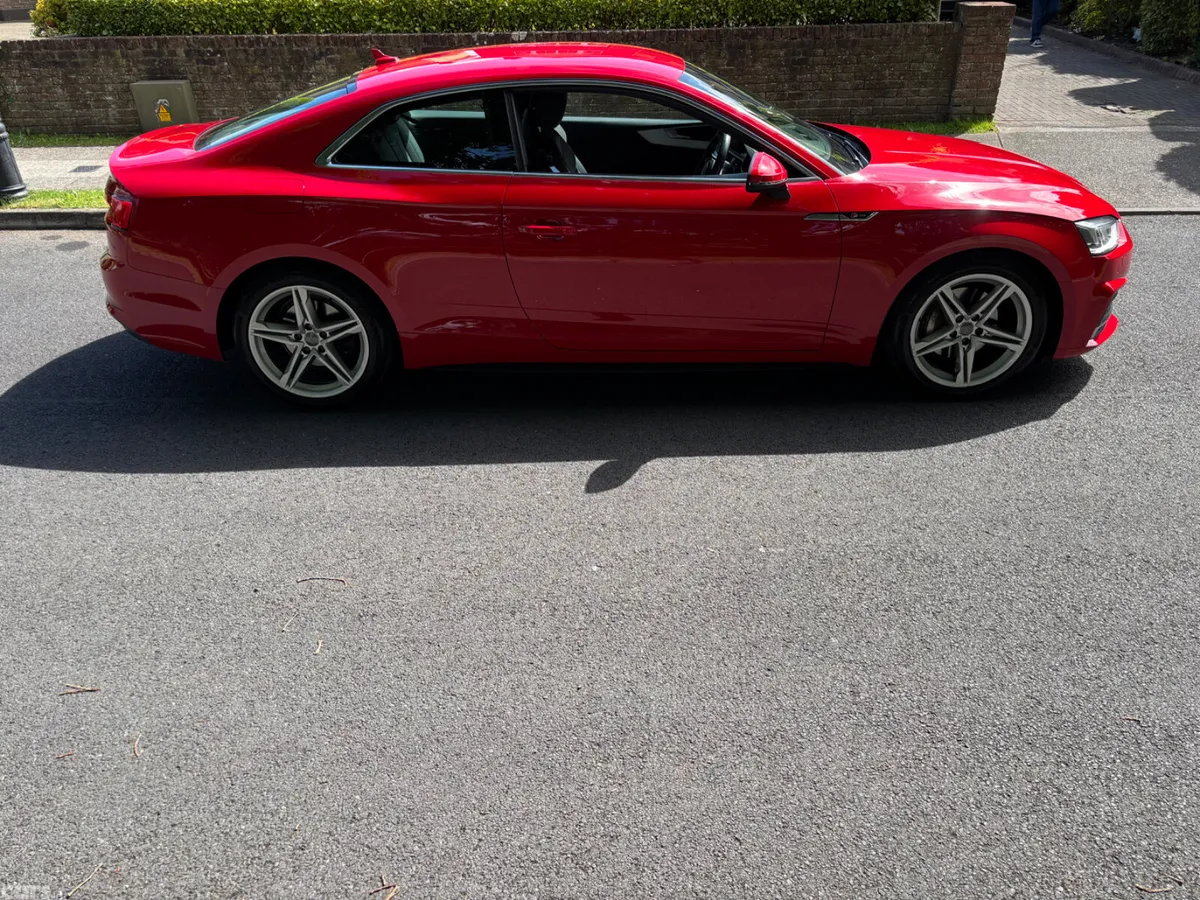 Audi A5 Coupe, Diesel, 2017, Red