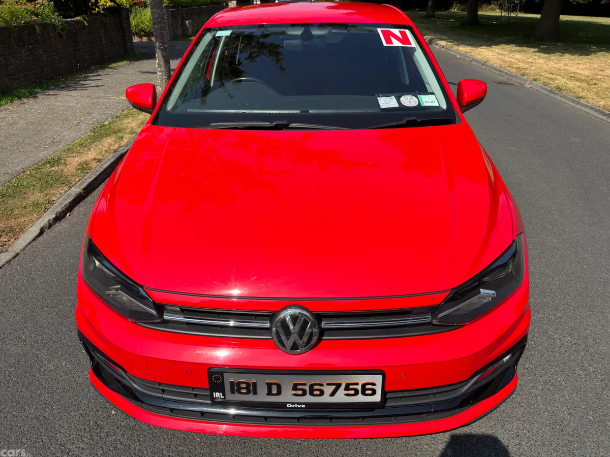 Volkswagen Polo Hatchback, Petrol, 2018, Red