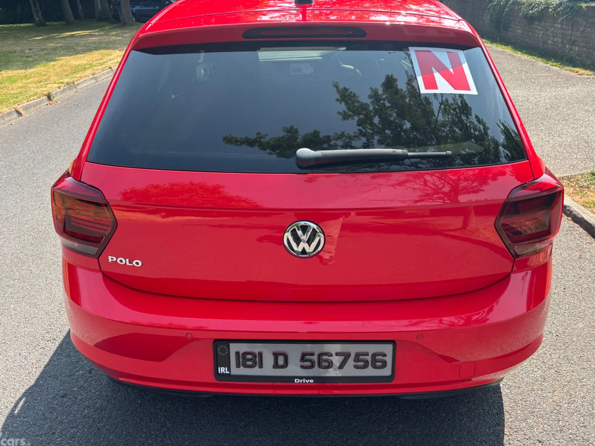 Volkswagen Polo Hatchback, Petrol, 2018, Red