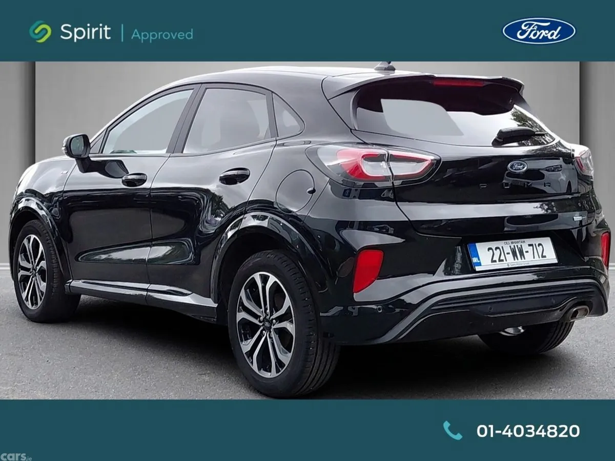 Ford Puma MPV, Petrol Hybrid, 2022, Black