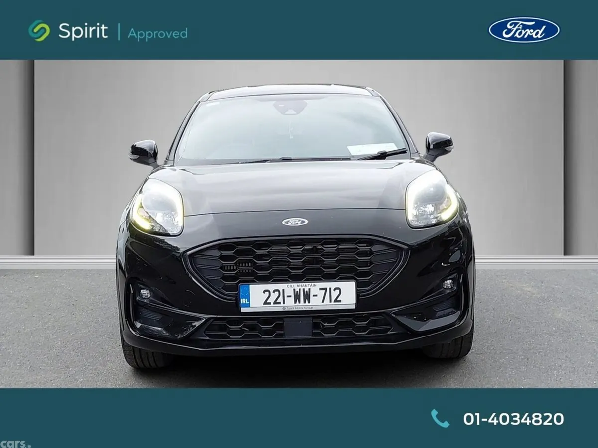 Ford Puma MPV, Petrol Hybrid, 2022, Black