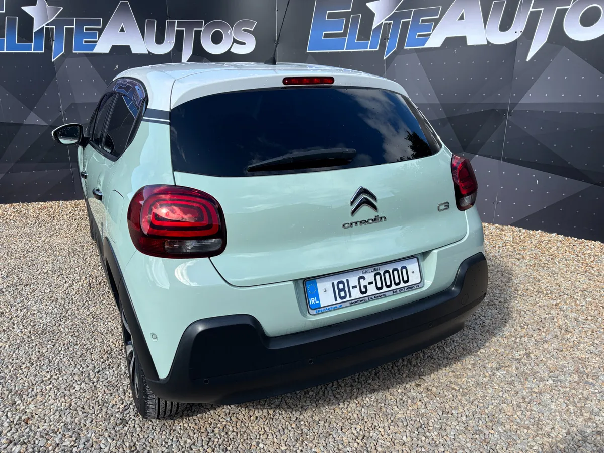 Citroen C3 Hatchback, Petrol, 2018, Green