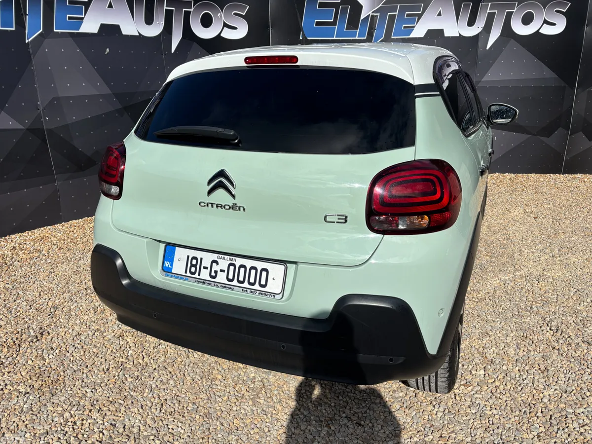 Citroen C3 Hatchback, Petrol, 2018, Green