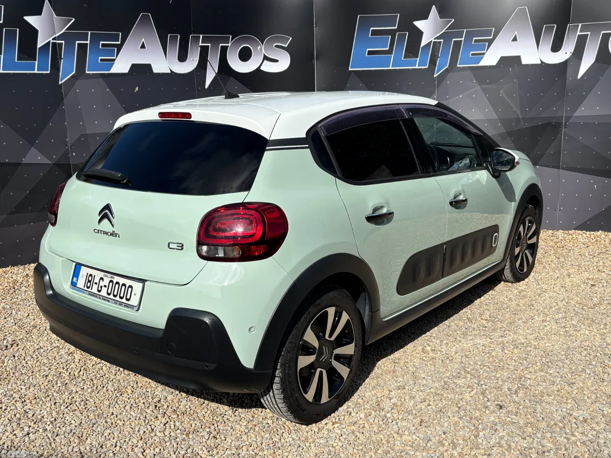 Citroen C3 Hatchback, Petrol, 2018, Green