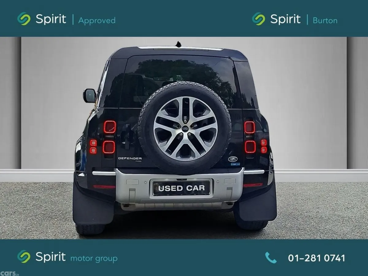 Land Rover Defender SUV, Petrol Hybrid, 2022, Black