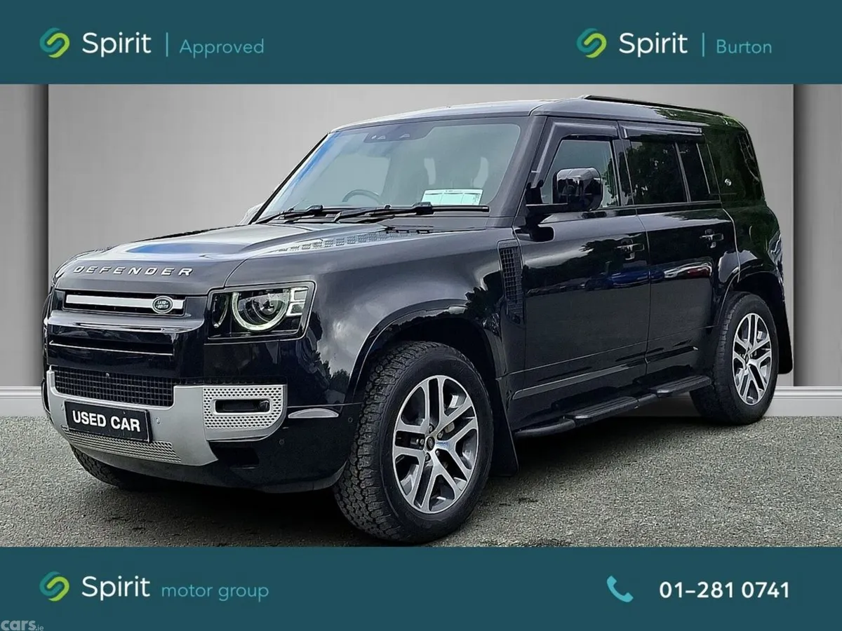 Land Rover Defender SUV, Petrol Hybrid, 2022, Black