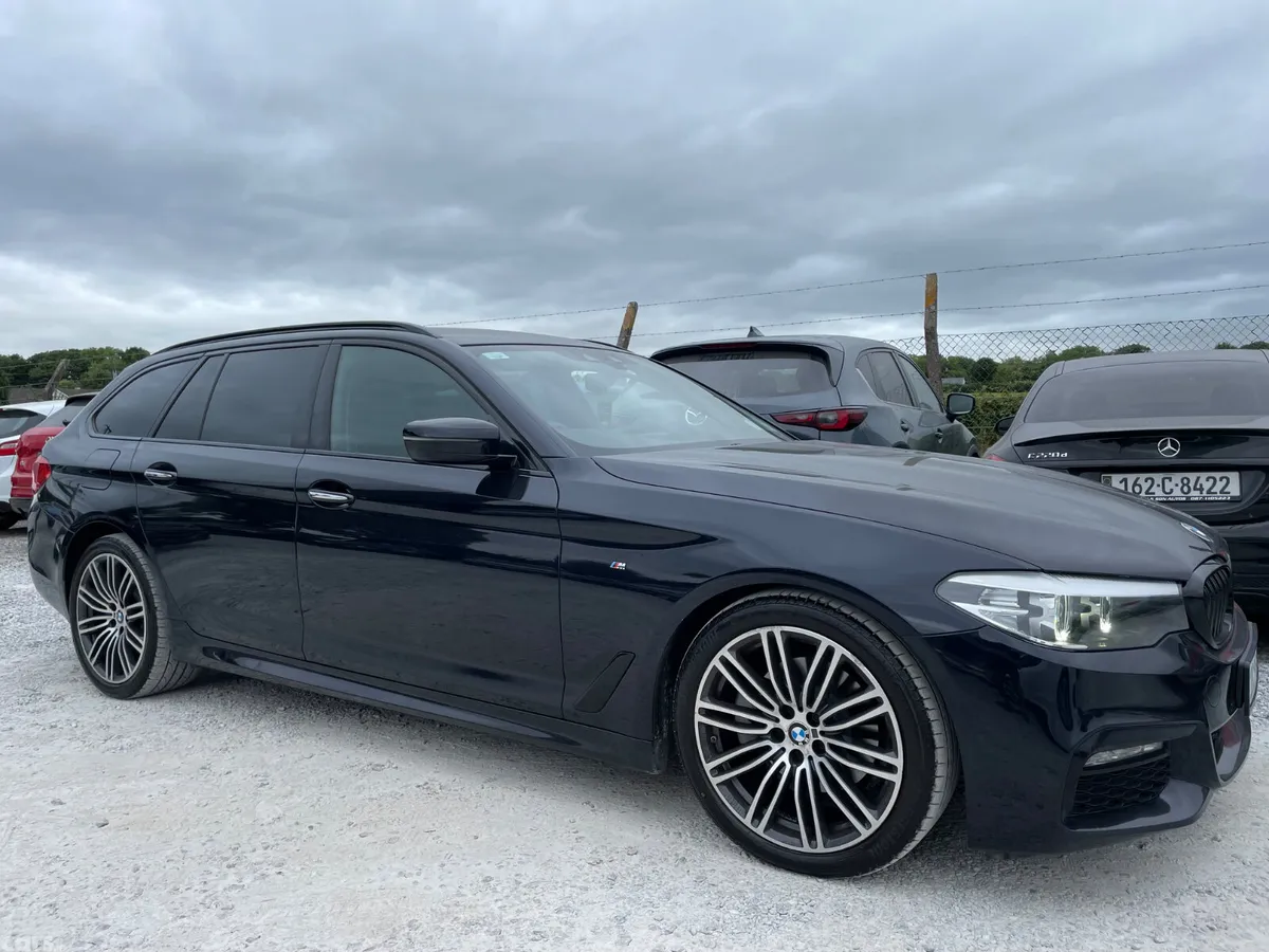 BMW 5-Series Estate, Diesel, 2018, Black