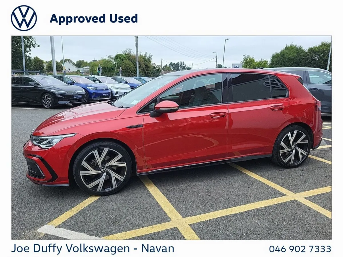 Volkswagen Golf Estate, Petrol, 2023, Red