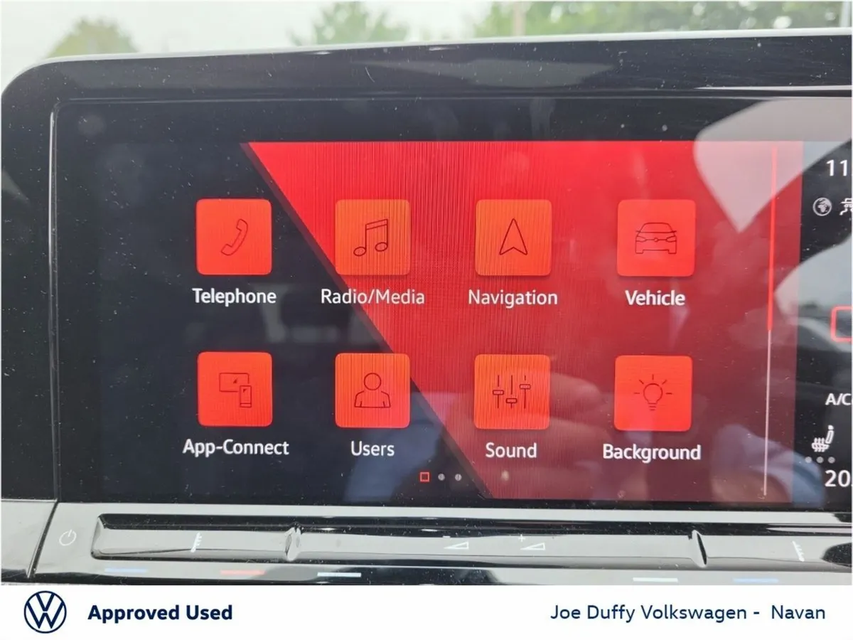 Volkswagen Golf Estate, Petrol, 2023, Red