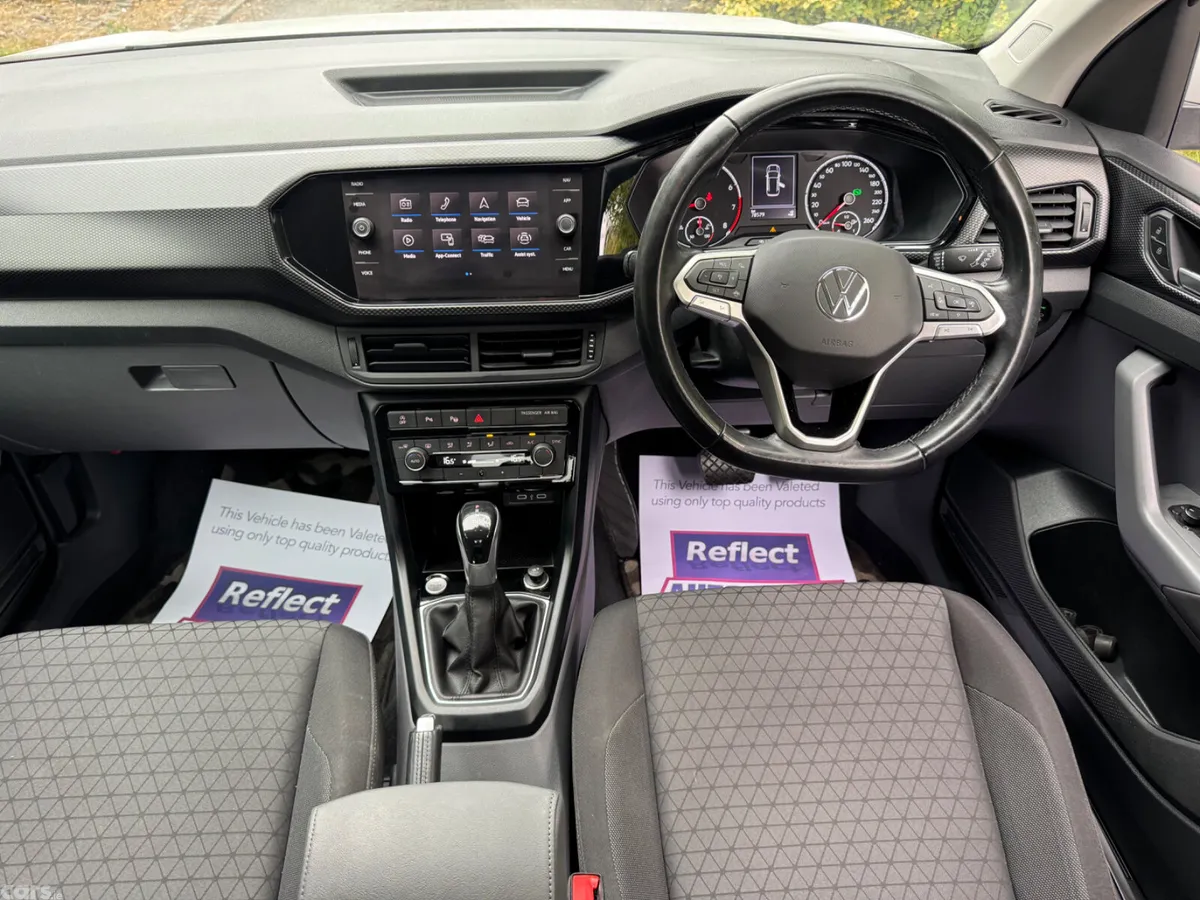 Volkswagen T-Cross Hatchback, Petrol, 2021, White