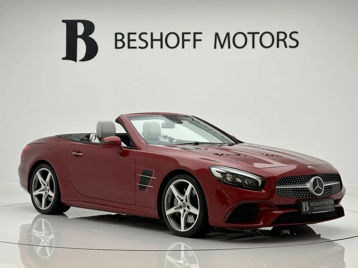 Mercedes-Benz SL-Class Convertible, Petrol, 2019, Red