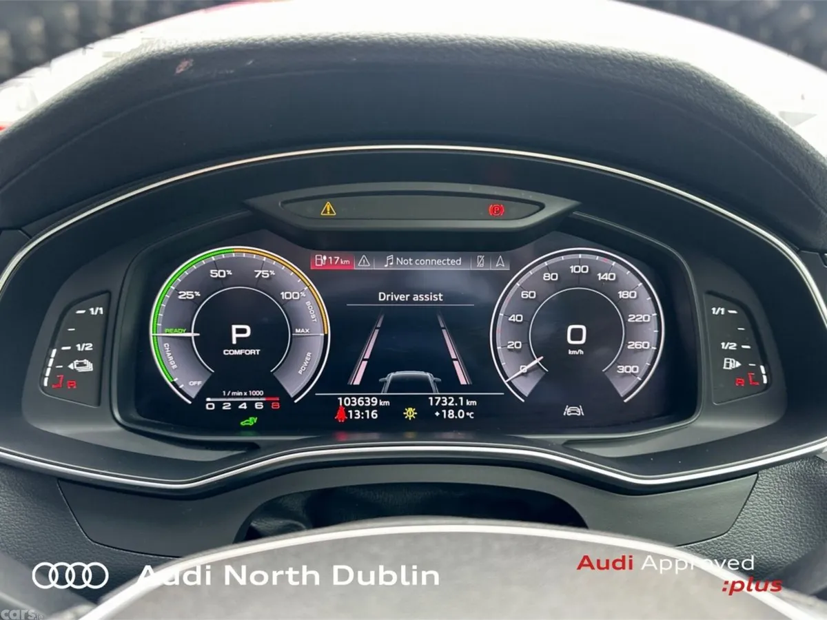 Audi A6 Saloon, Petrol Plug-in Hybrid, 2021, Black
