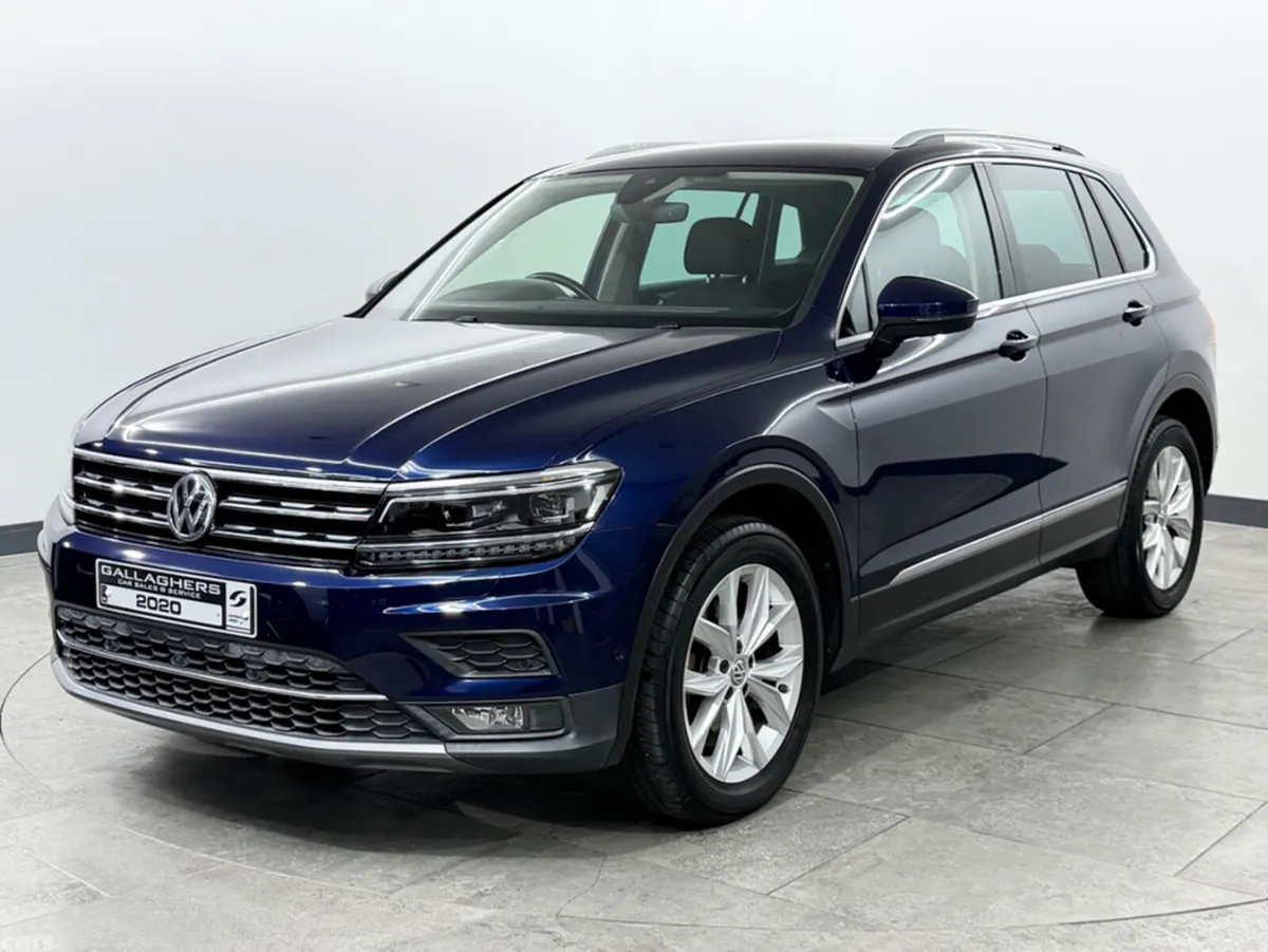Volkswagen Tiguan SUV, Diesel, 2020, Blue