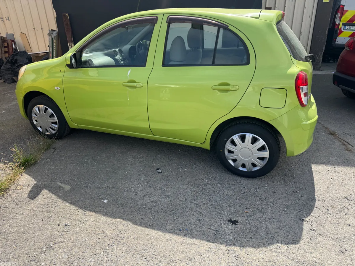 Nissan March Hatchback, Petrol, 2013, Green