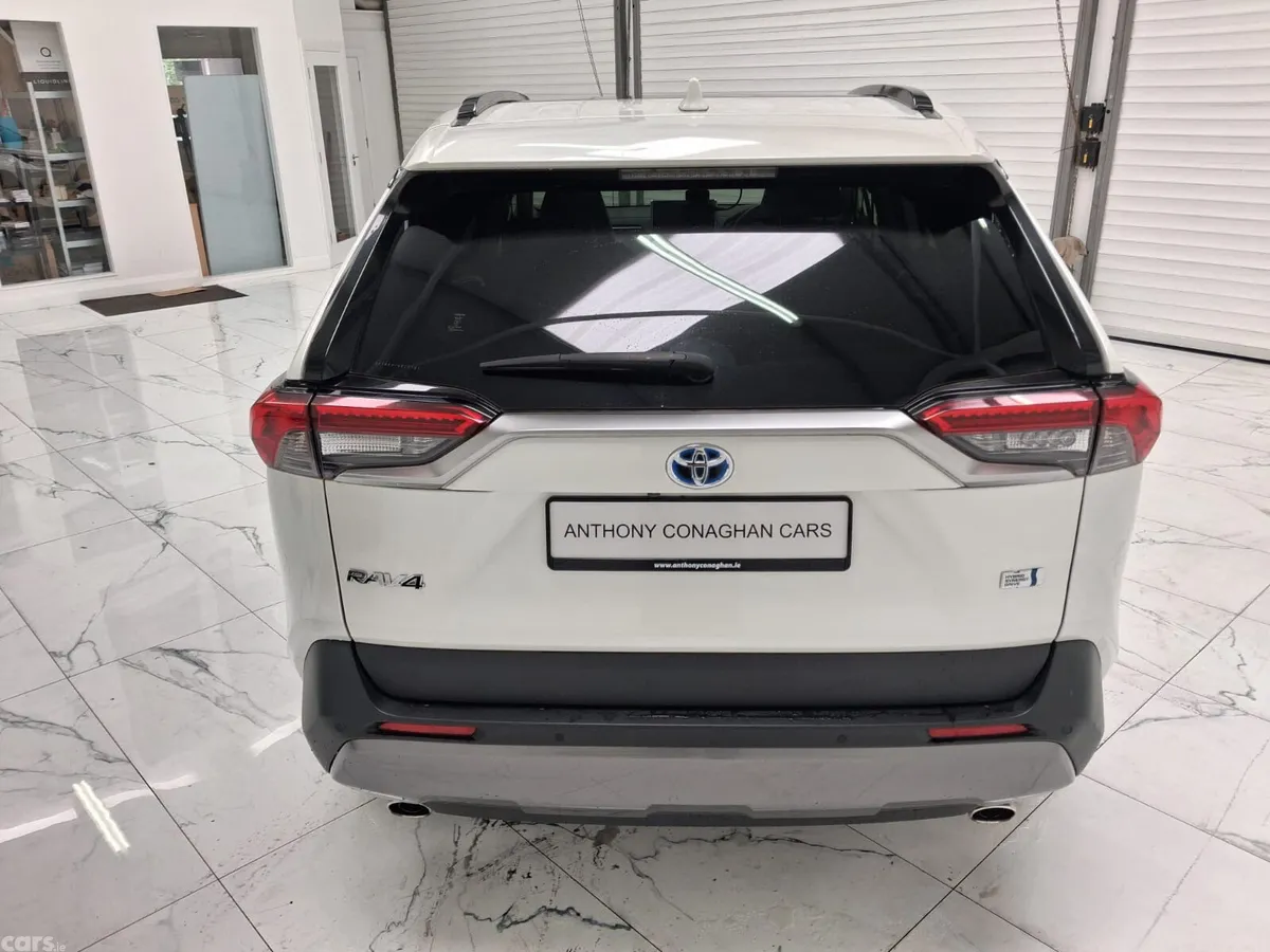Toyota RAV4 Estate, Petrol Hybrid, 2021, White
