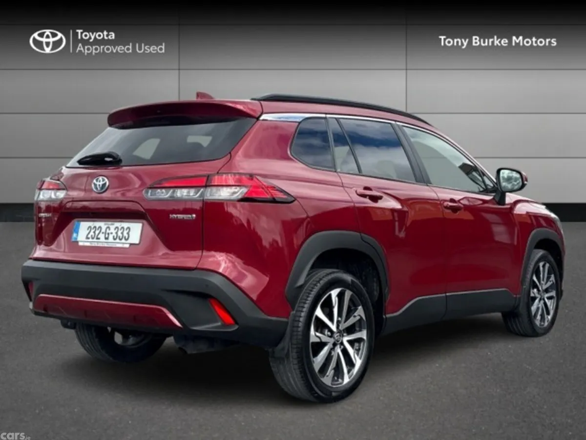 Toyota Corolla Cross SUV, Petrol Hybrid, 2023, Red