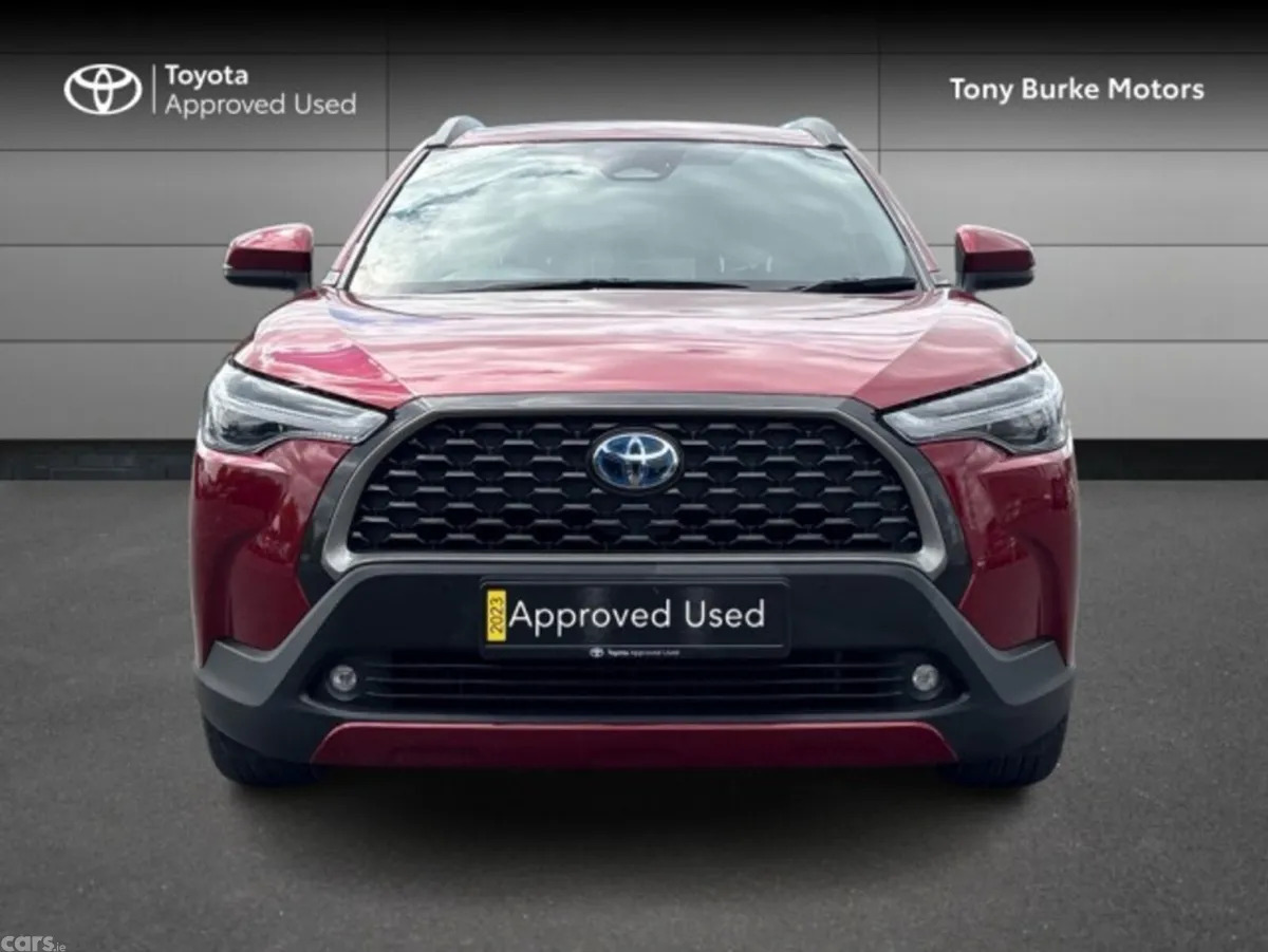 Toyota Corolla Cross SUV, Petrol Hybrid, 2023, Red
