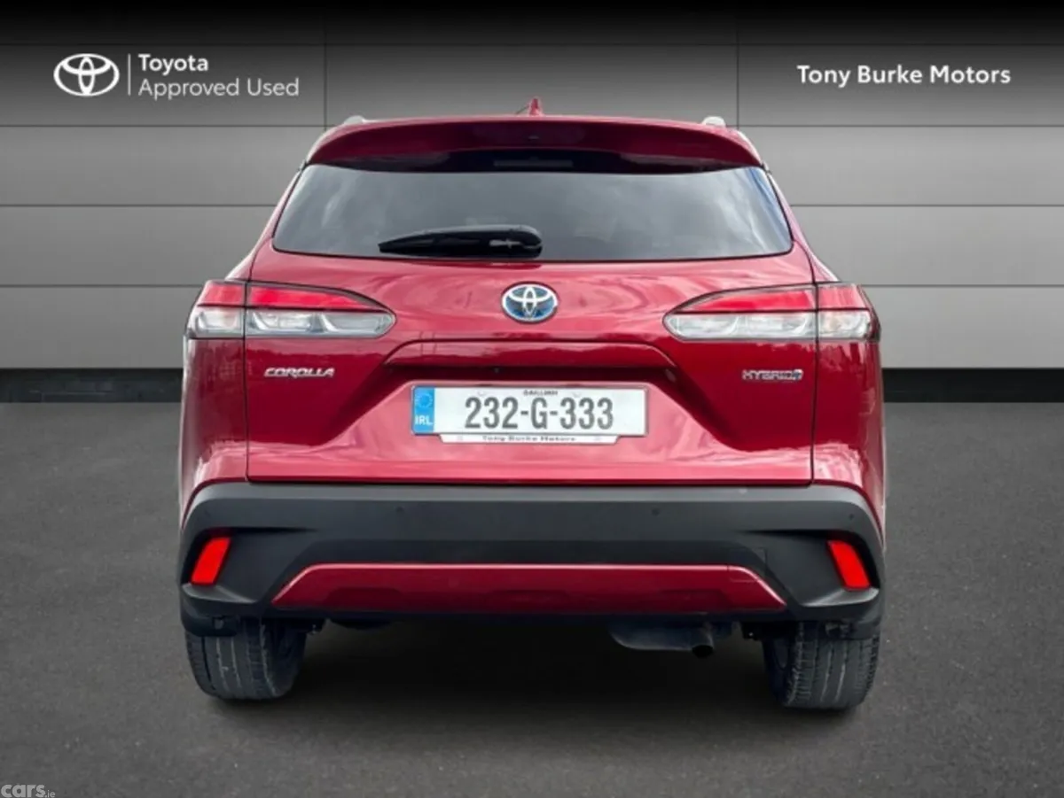 Toyota Corolla Cross SUV, Petrol Hybrid, 2023, Red