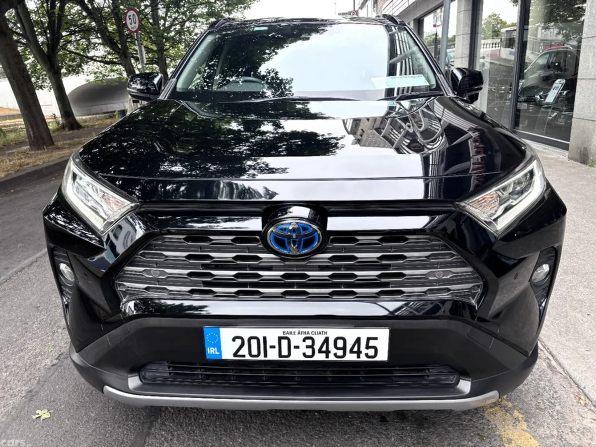 Toyota RAV4 SUV, Petrol Hybrid, 2020, Black