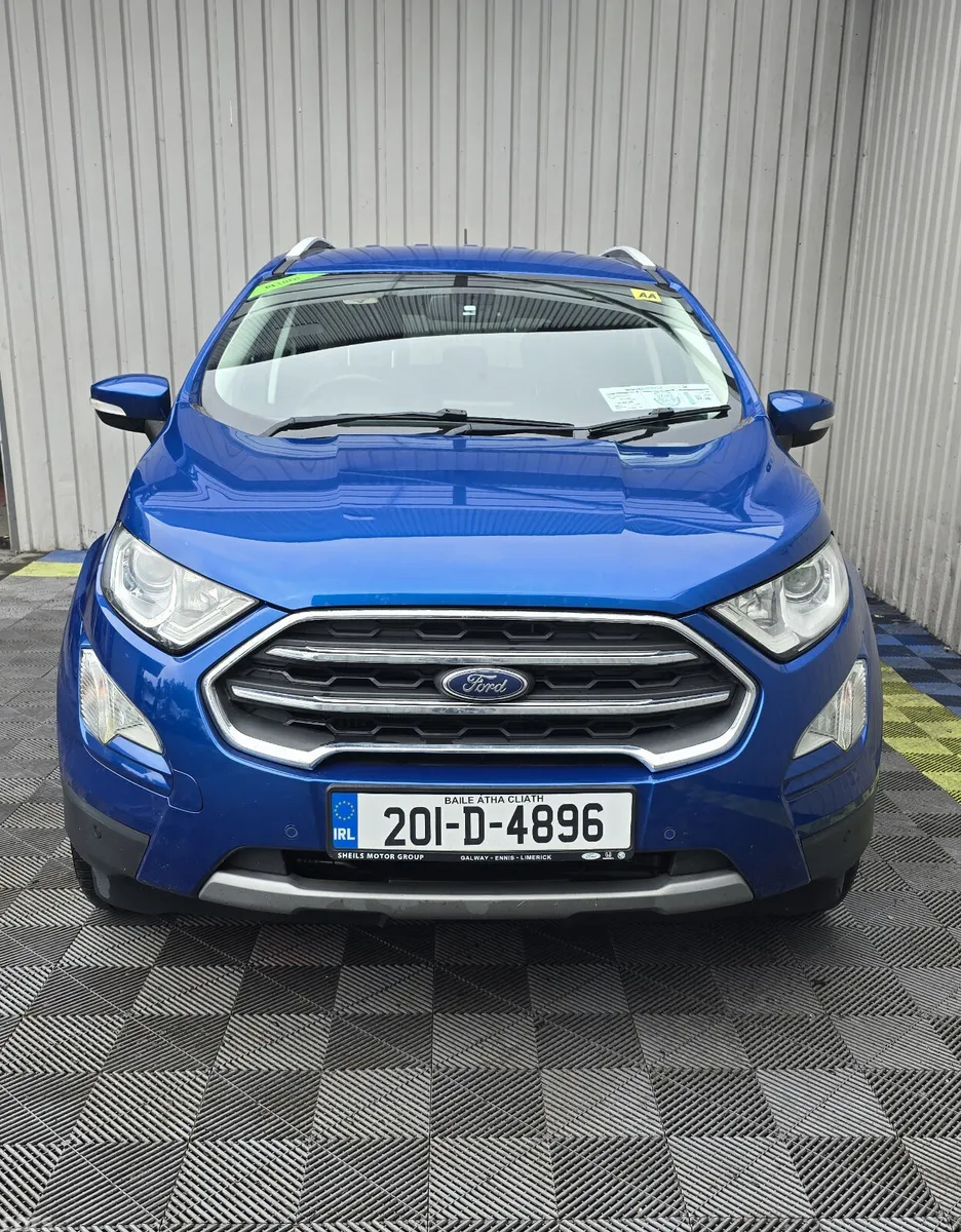Ford EcoSport SUV, Petrol, 2020, Blue
