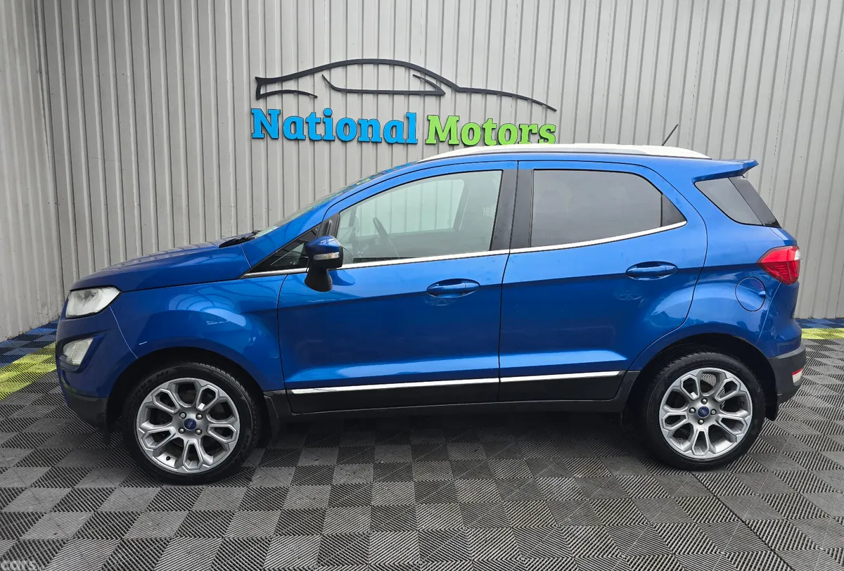 Ford EcoSport SUV, Petrol, 2020, Blue