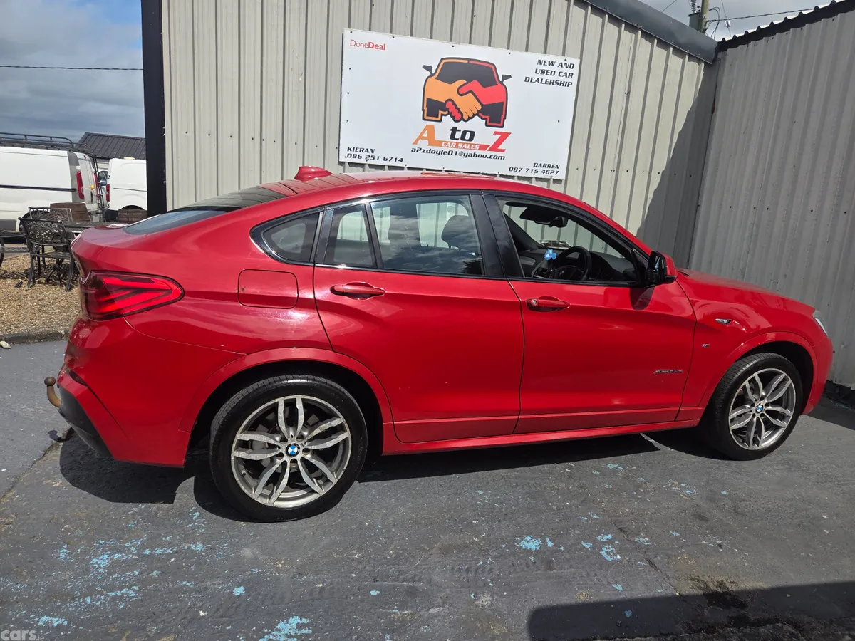 BMW X4 SUV, Diesel, 2015, Red