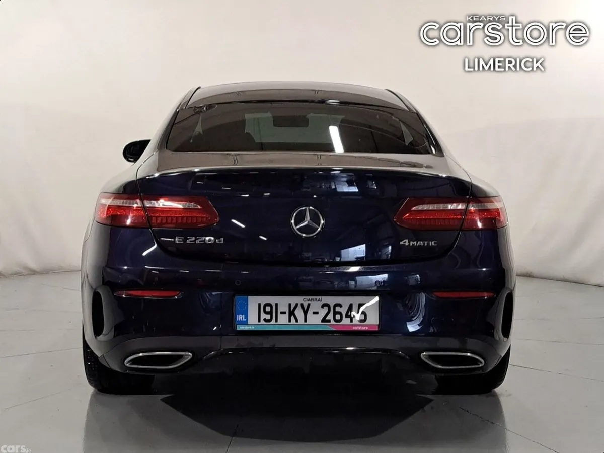 Mercedes-Benz E-Class Coupe, Diesel, 2019, Blue