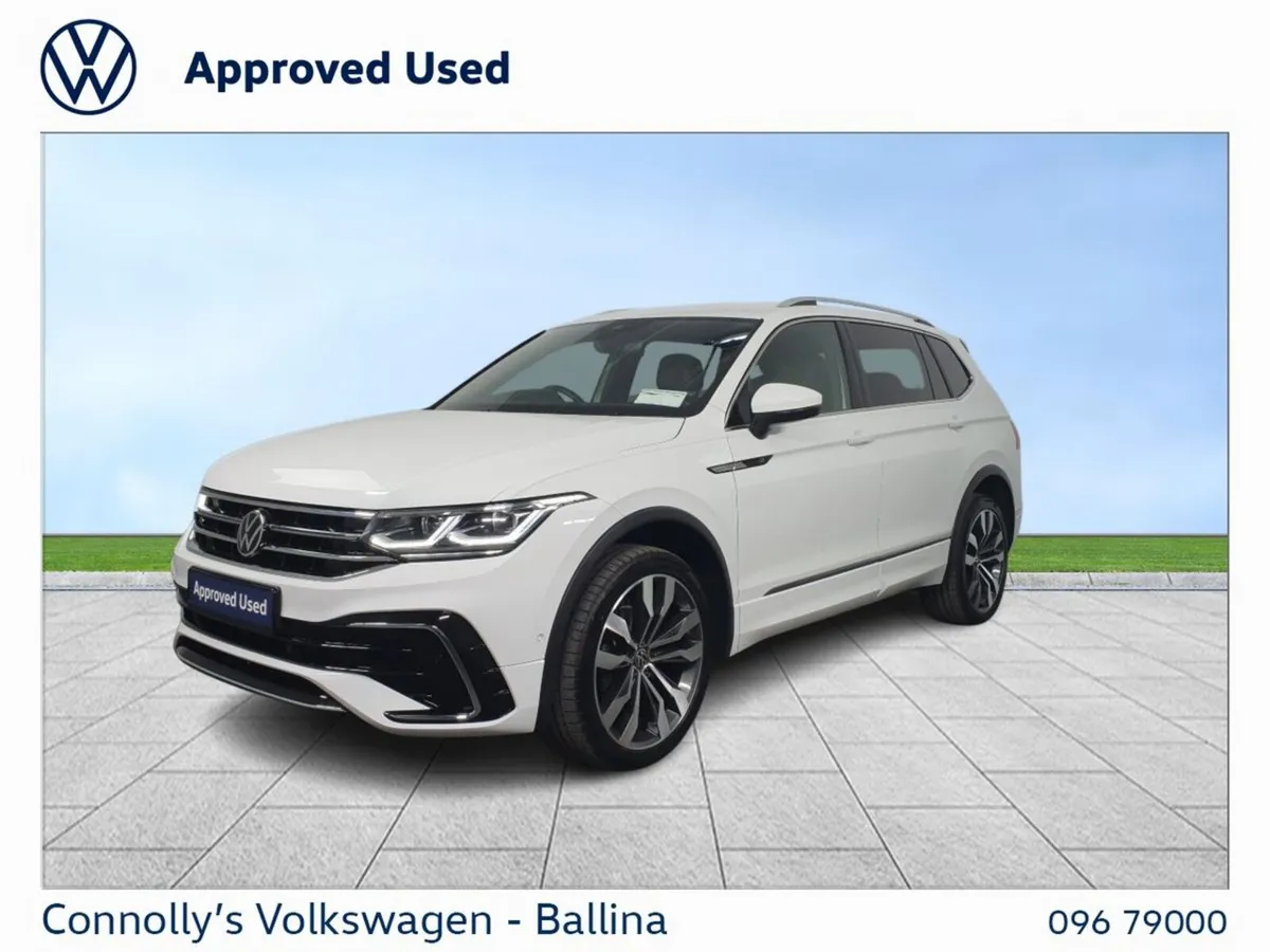 Volkswagen Tiguan Allspace SUV, Diesel, 2023, White
