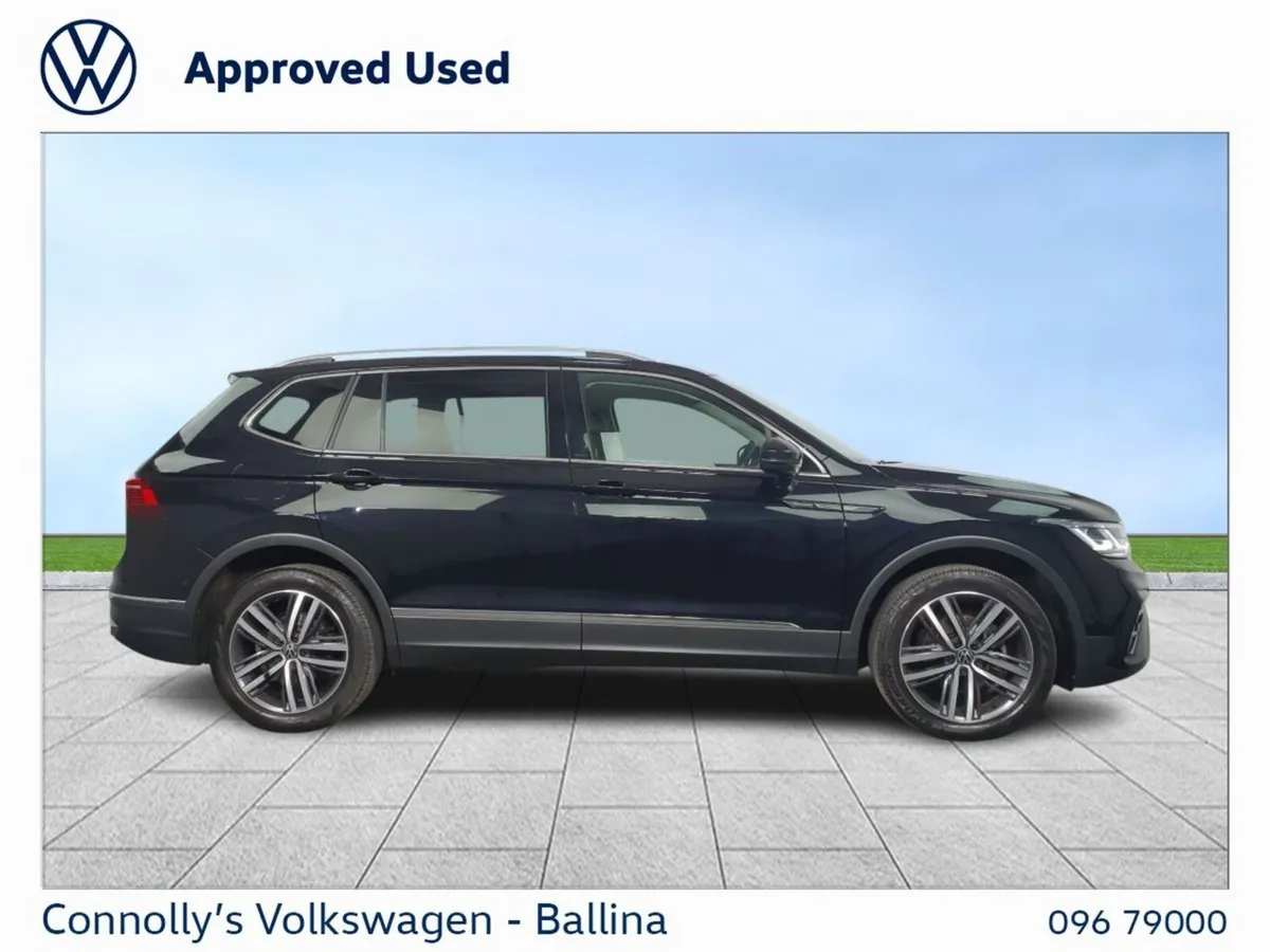 Volkswagen Tiguan Allspace SUV, Diesel, 2023, Black