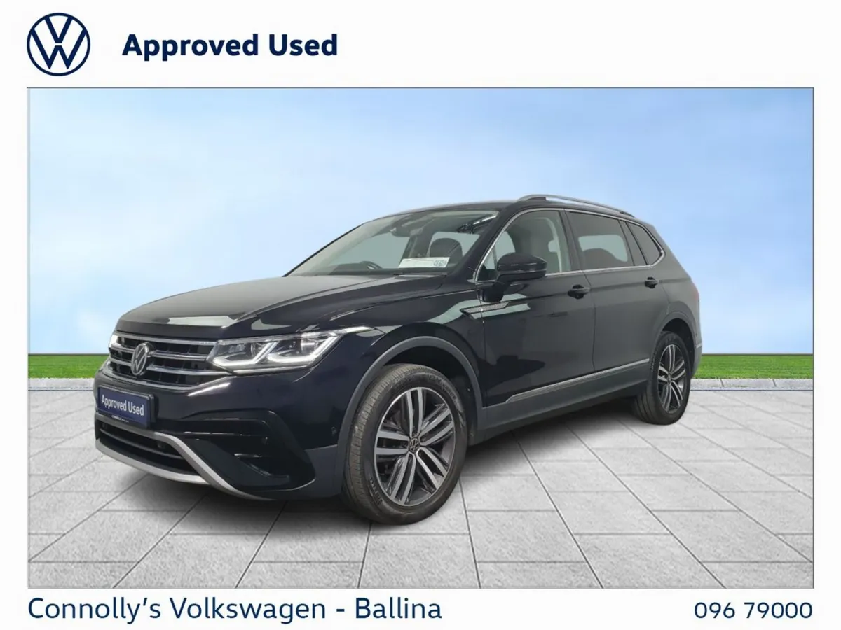 Volkswagen Tiguan Allspace SUV, Diesel, 2023, Black