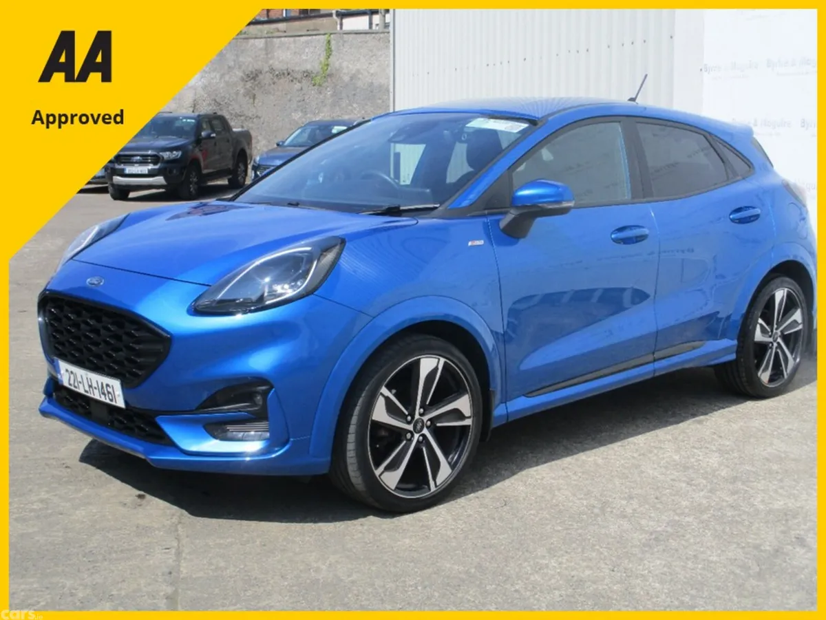 Ford Puma MPV, Petrol Hybrid, 2022, Blue