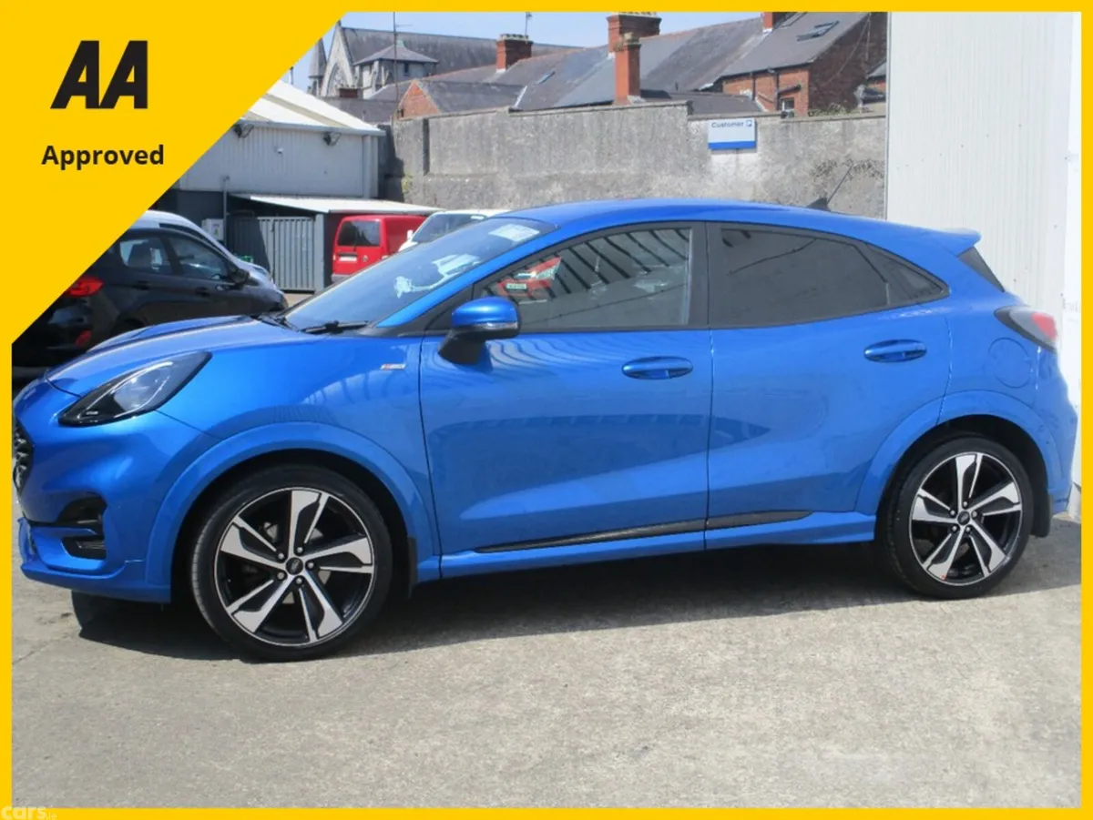 Ford Puma MPV, Petrol Hybrid, 2022, Blue