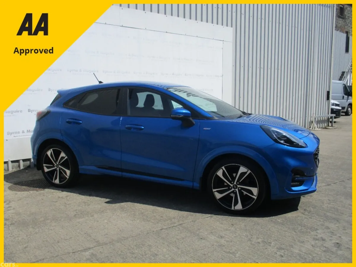 Ford Puma MPV, Petrol Hybrid, 2022, Blue