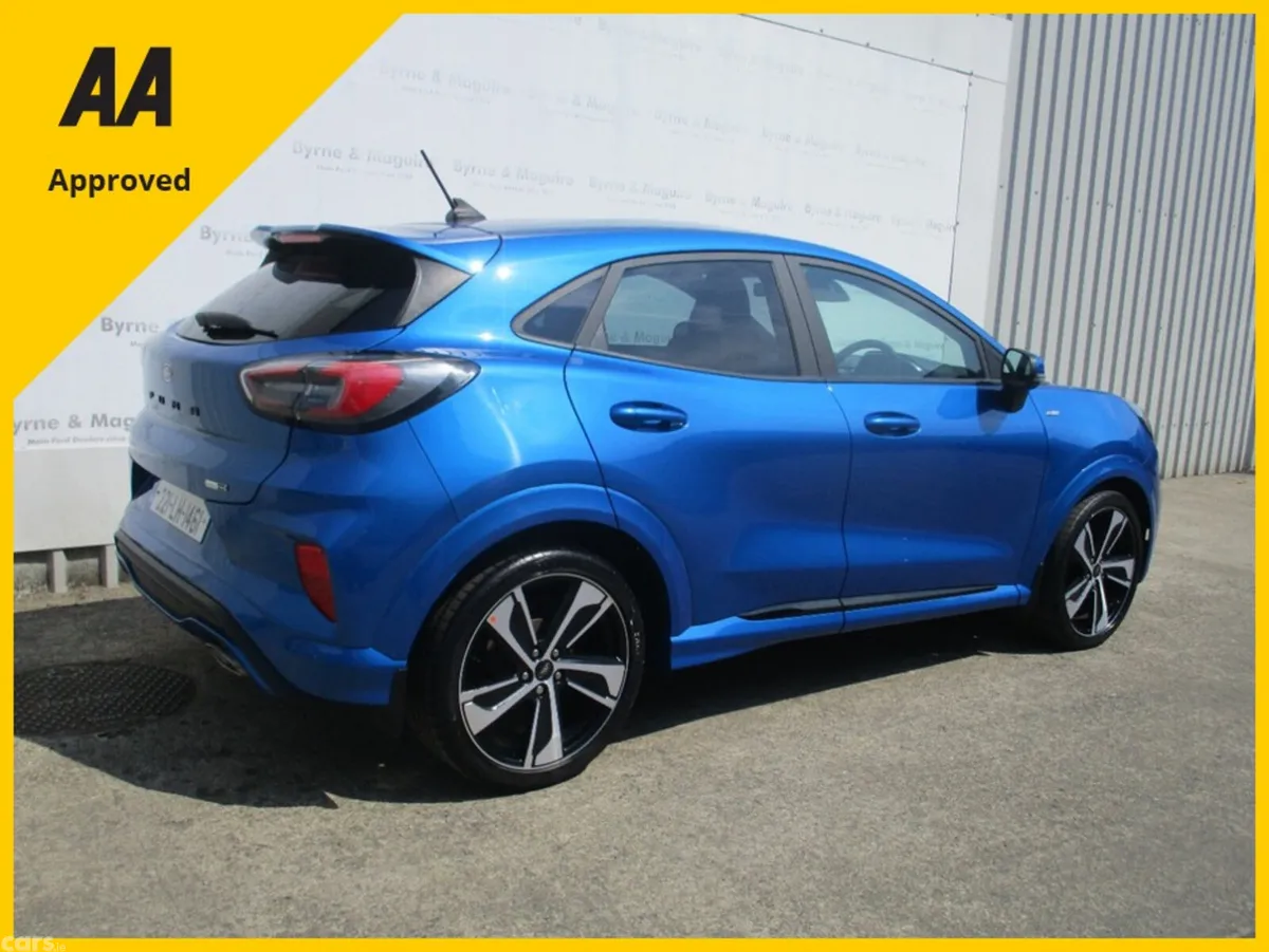 Ford Puma MPV, Petrol Hybrid, 2022, Blue