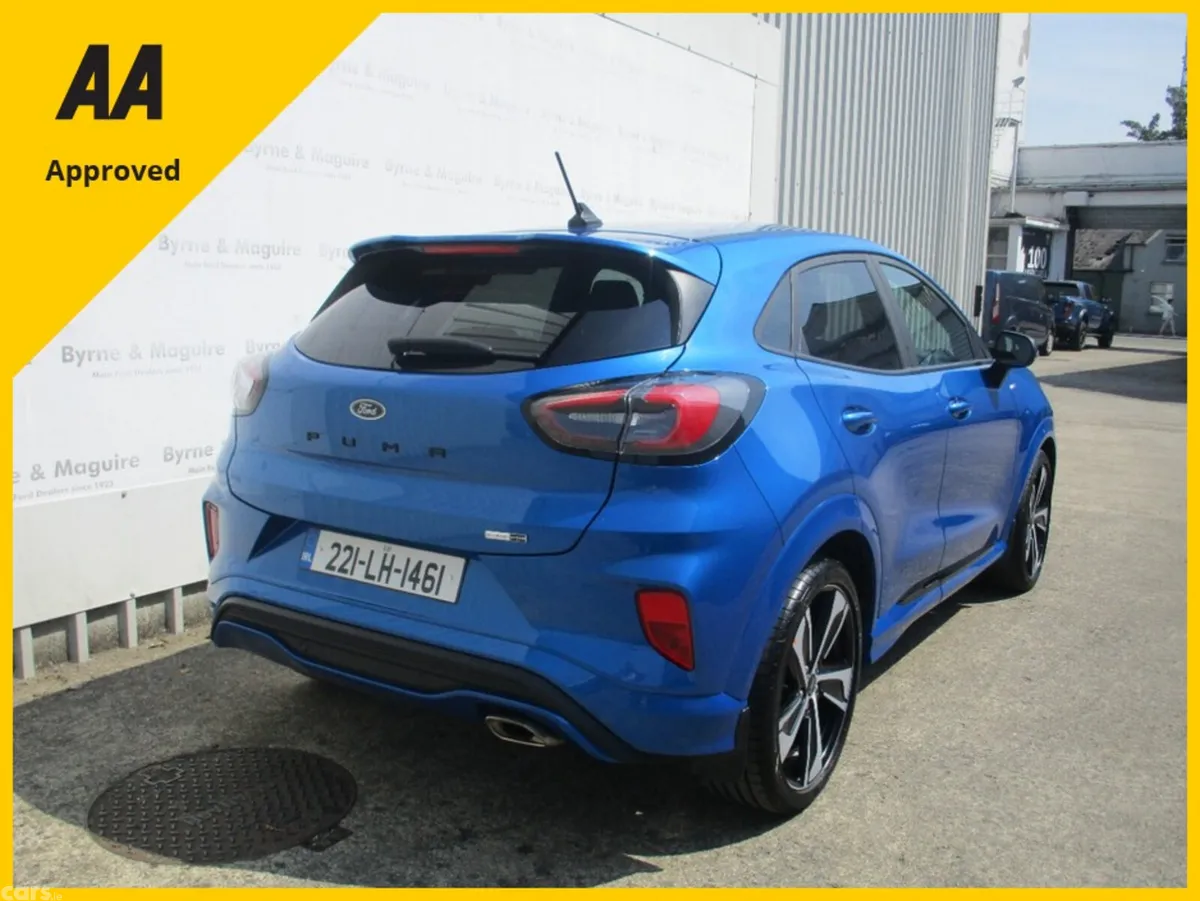 Ford Puma MPV, Petrol Hybrid, 2022, Blue