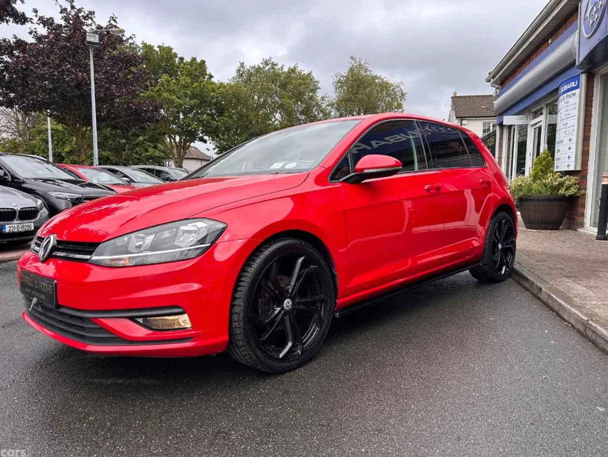 Volkswagen Golf Hatchback, Petrol, 2019, Red