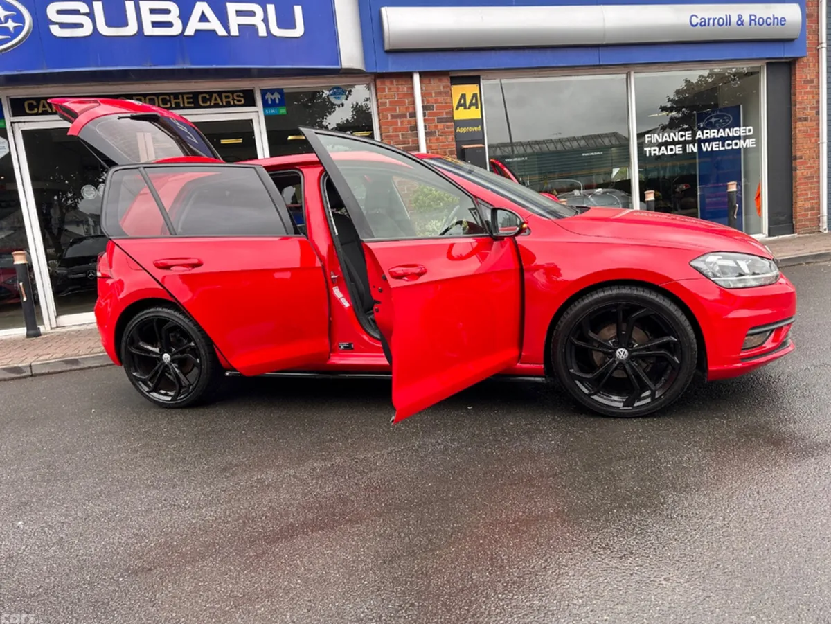 Volkswagen Golf Hatchback, Petrol, 2019, Red