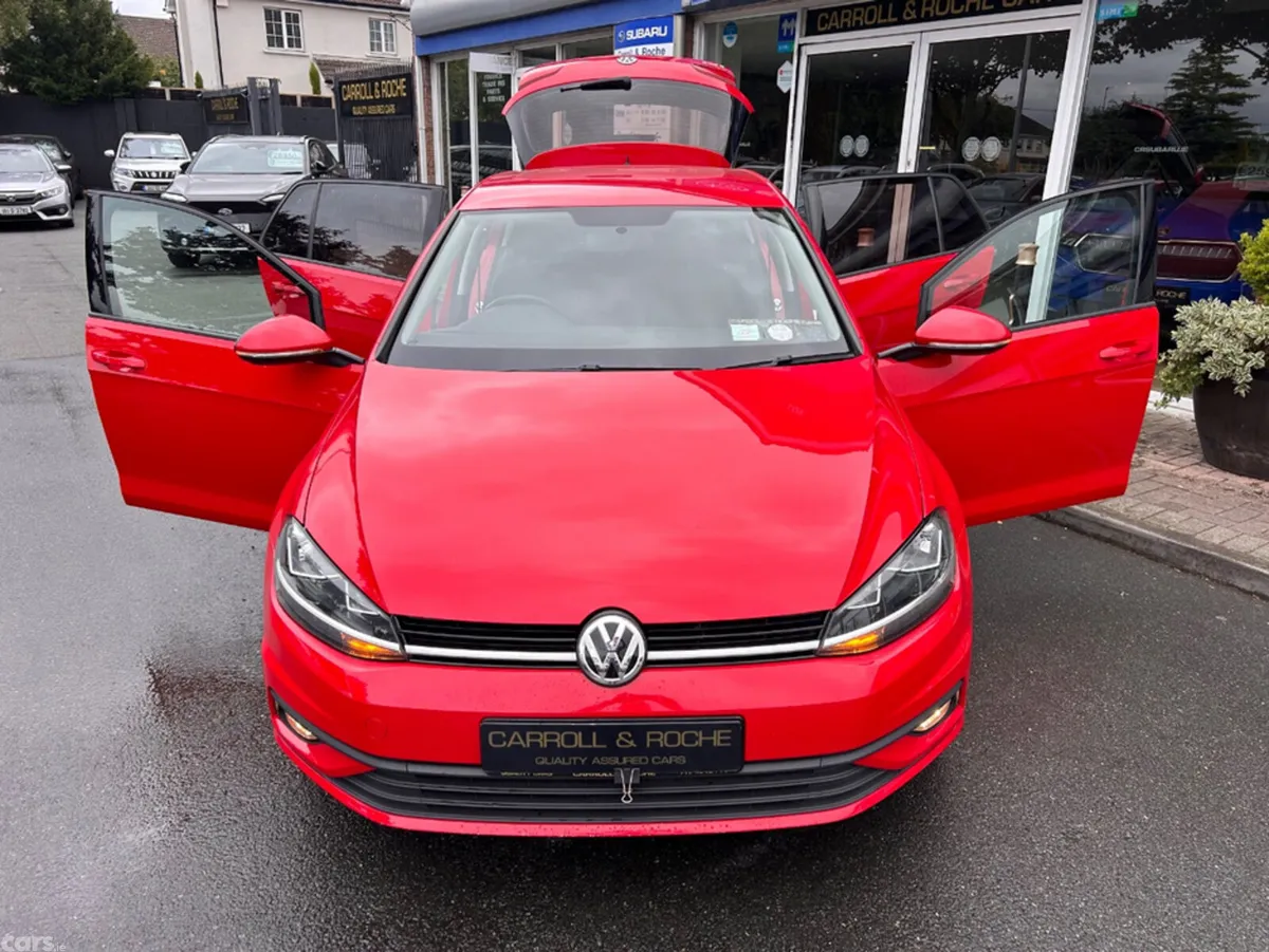 Volkswagen Golf Hatchback, Petrol, 2019, Red