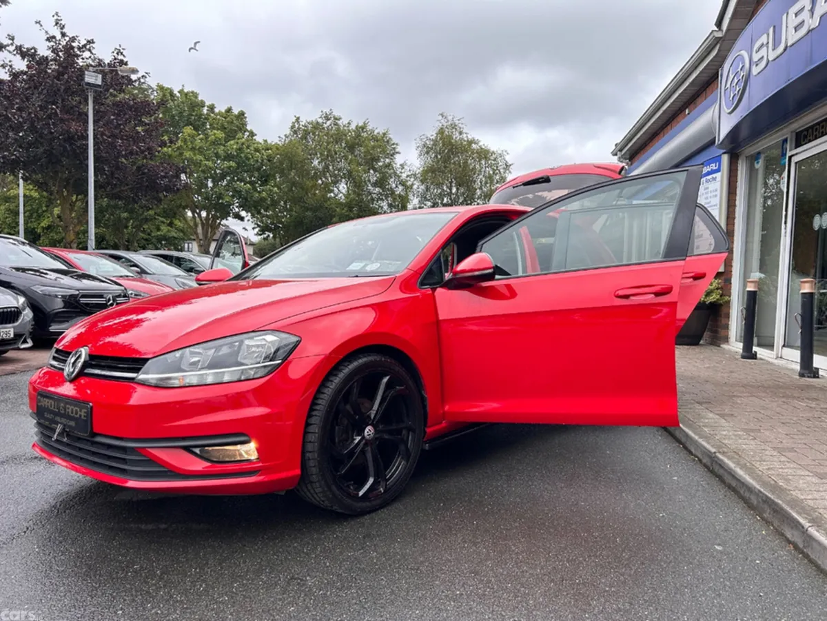 Volkswagen Golf Hatchback, Petrol, 2019, Red