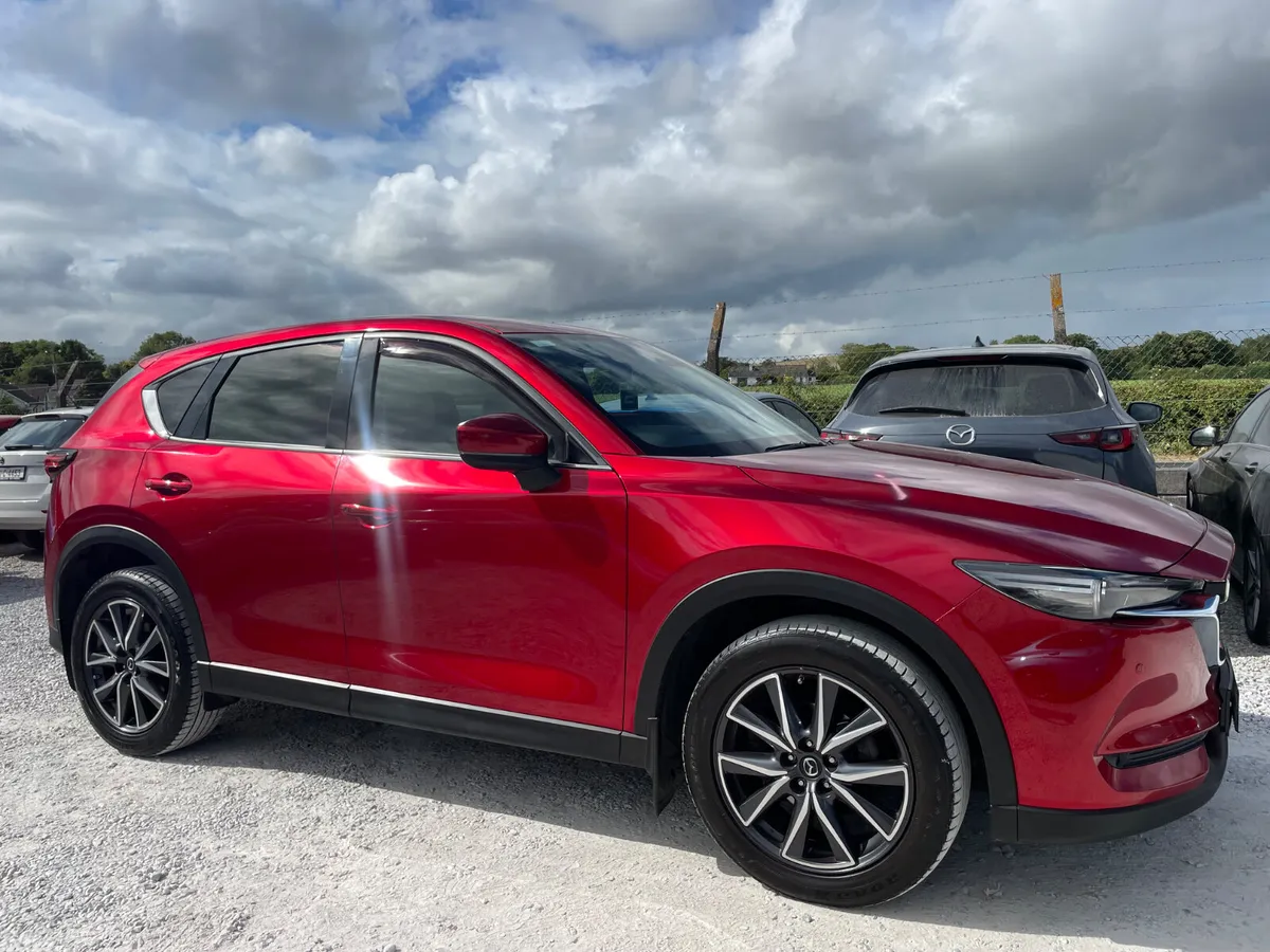 Mazda CX-5 SUV, Diesel, 2017, Red